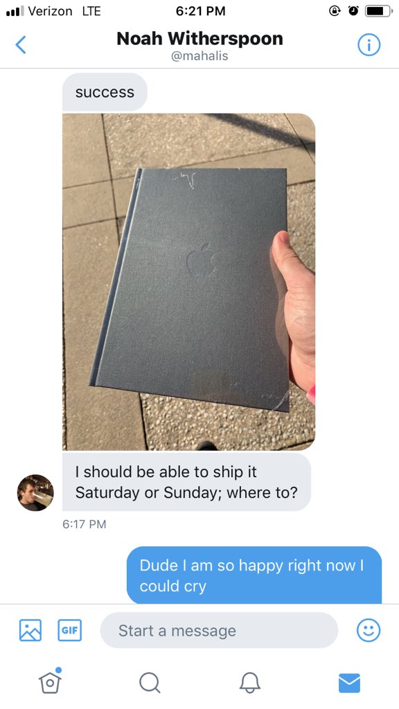 HumansofAP's tweet photo. @apollozac Update! @mahalis is the most incredible kindest stranger ever and my faith in humanity and the internet has been restored! https://t.co/rO0PnE7QYk