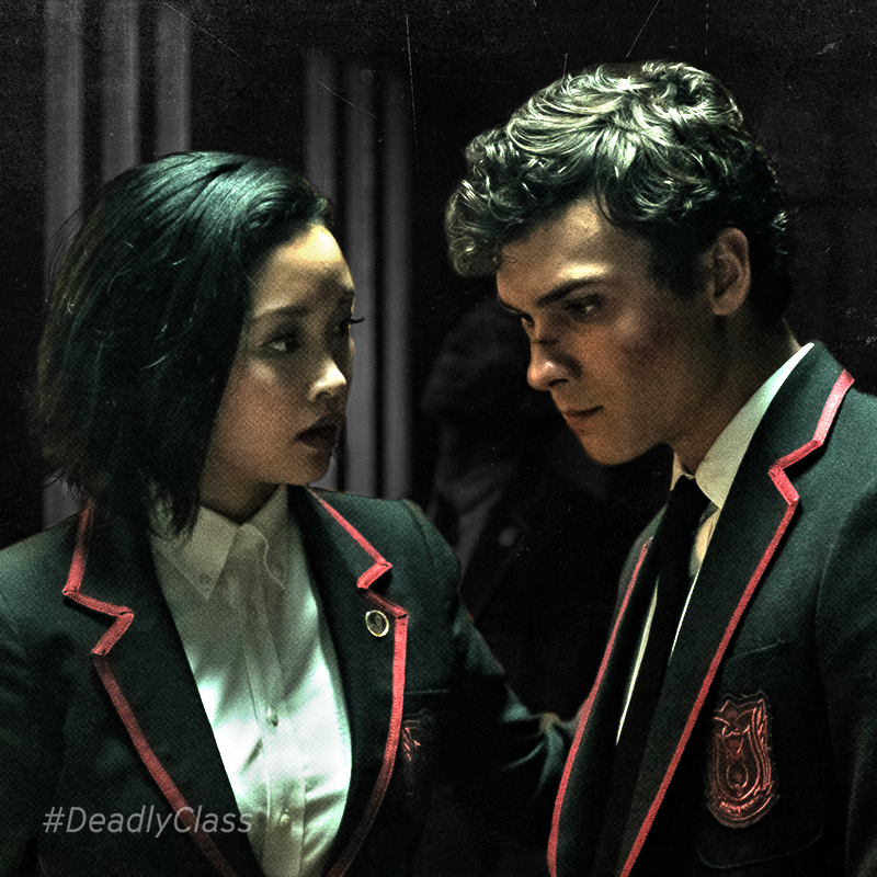 ImageComics's tweet photo. You’re one of us. You just don’t know it yet. Find your place in #DeadlyClass. Airing Wednesday, January 16 on @SYFY @DeadlyClassSYFY @Remender @WesCraigComics https://t.co/w6rdiKNZ9q https://t.co/wY6G7Ll7JC