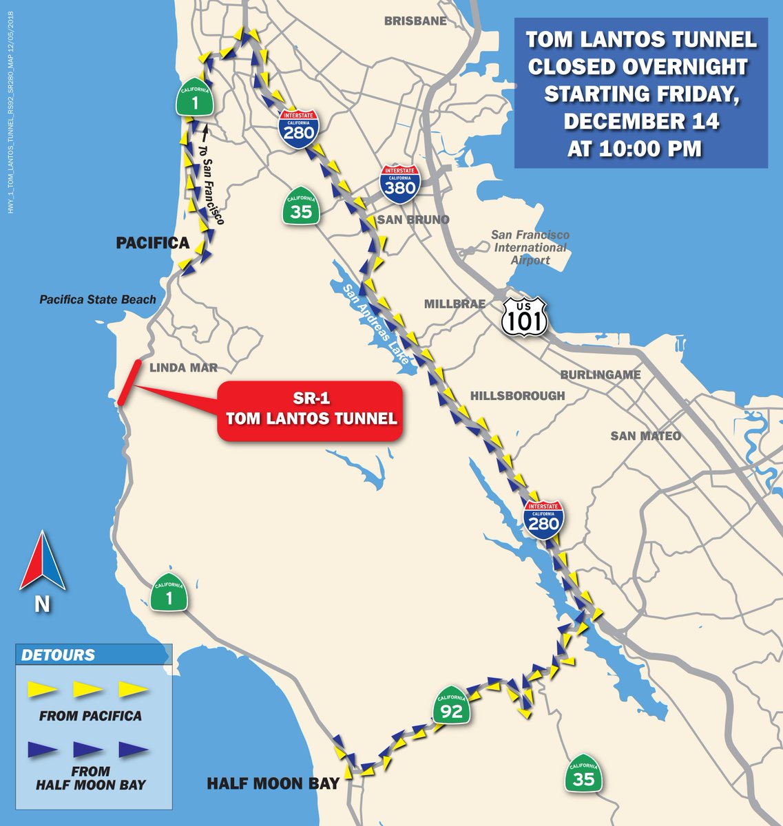 Caltrans San Diego Traffic Map Map