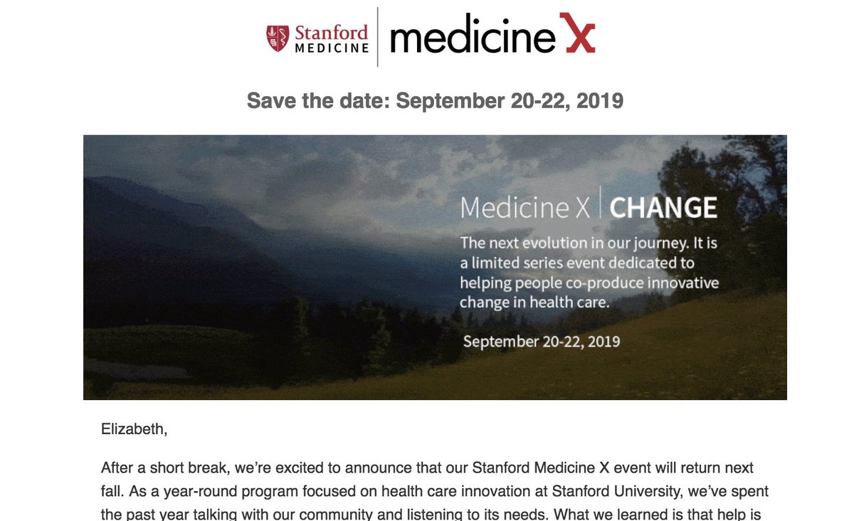 TheLizArmy's tweet photo. BREAKING: @StanfordMed is coming back in 2019!
AND ALL IS RIGHT WITH THE WORLD.
I can't wait. #MedX #hcldr
https://t.co/D4uYTGx8MF https://t.co/hfVR9wX2Ej