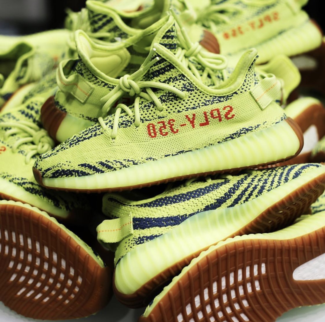 champs yeezy frozen yellow