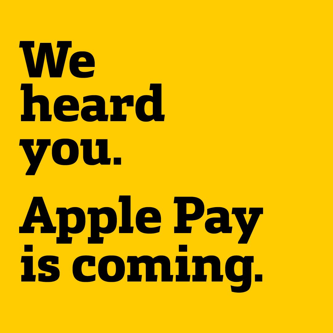 CommBank's tweet image. Apple Pay is coming for CommBank personal customers January 2019 🙌🎉