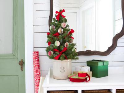 TheHarberGroup's tweet photo. Get crafty to give your Christmas tree a custom touch with our easy ideas for handmade ornaments, tree skirts, toppers and garlands. https://t.co/0uCTaSpxEi https://t.co/yt0xyFFDNO