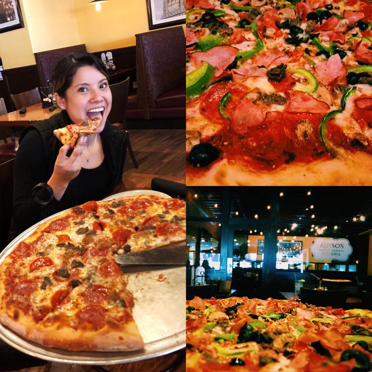RussosBville's tweet photo. Mmm, Thursday! Come and try our pizzas made with Fresh Dough, grab a Medium 4-topping Pizza today for only TEN DOLLARS. #pizza #Italianfood  #pizzatime #pizzeria #pizzalover #dinner #pizzas #yummy #lunch #RGV #Russos https://t.co/zWVhFVjIOd