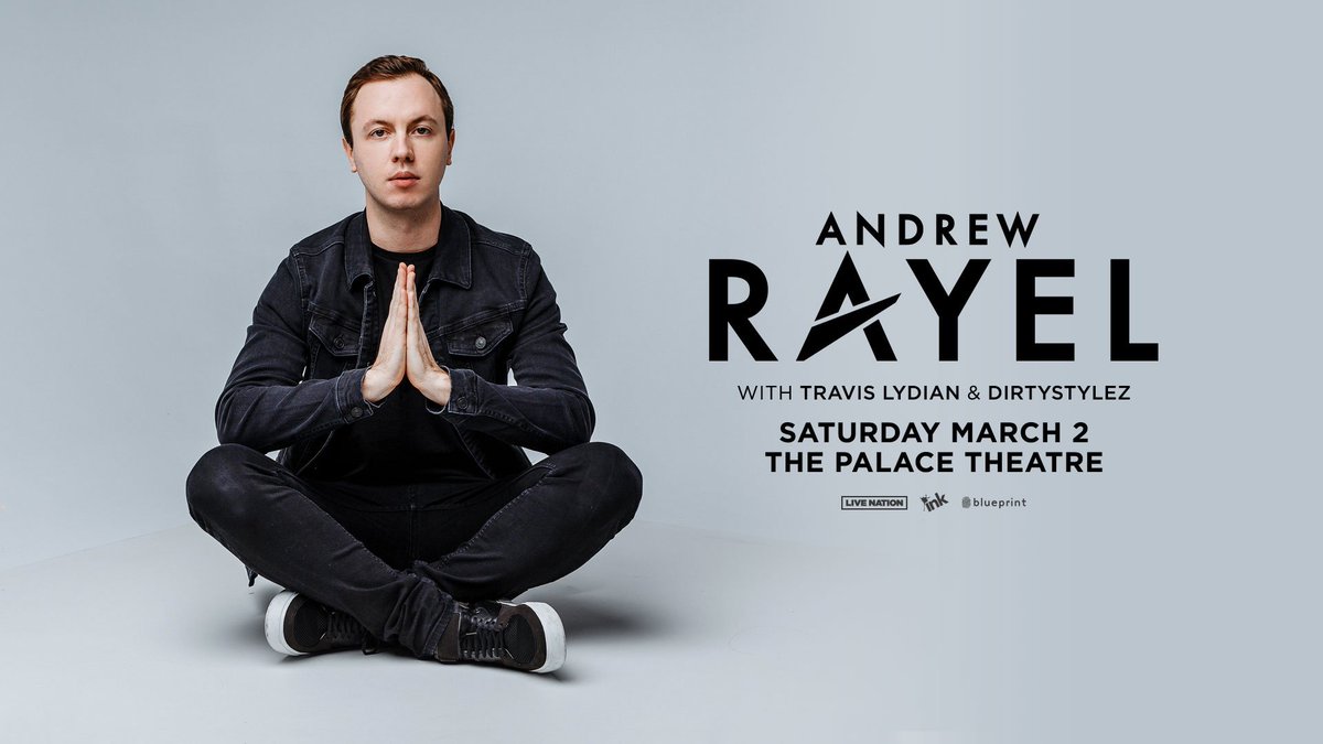JUST ANNOUNCED: <a href="/Andrew_Rayel/">Andrew Rayel</a> is coming to <a href="/thepalace_yyc/">The Palace Theatre</a> on Saturday, Mar. 2! Tickets on sale at 11AM on DEC 14! RSVP for more info: bit.ly/2GcexH5