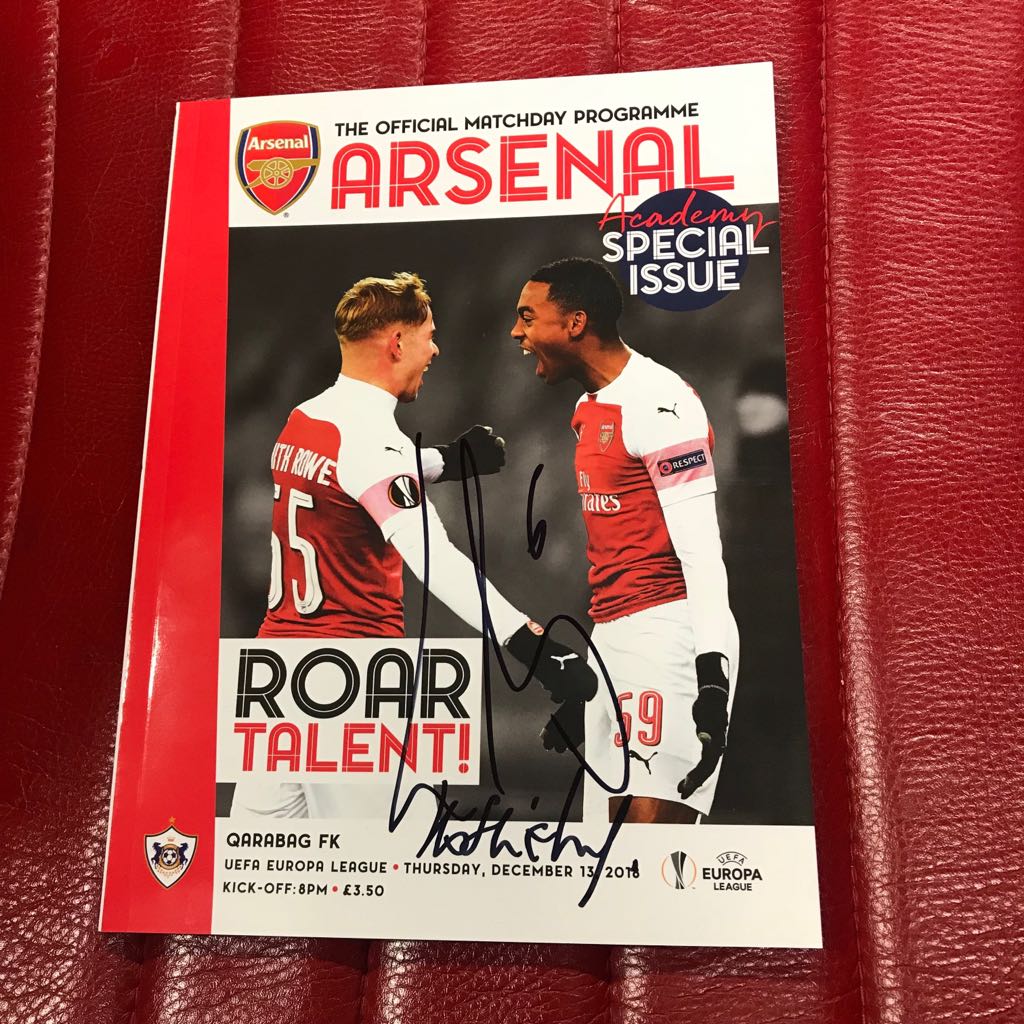 Arsenal's tweet image. 🚨 RETWEET this to be in with a chance of winning a signed @6_LKOSCIELNY programme from his comeback game - we'll pick one of you at random later 🤞

T&amp;amp;Cs 👉arsenal.com/news/twitter-r…