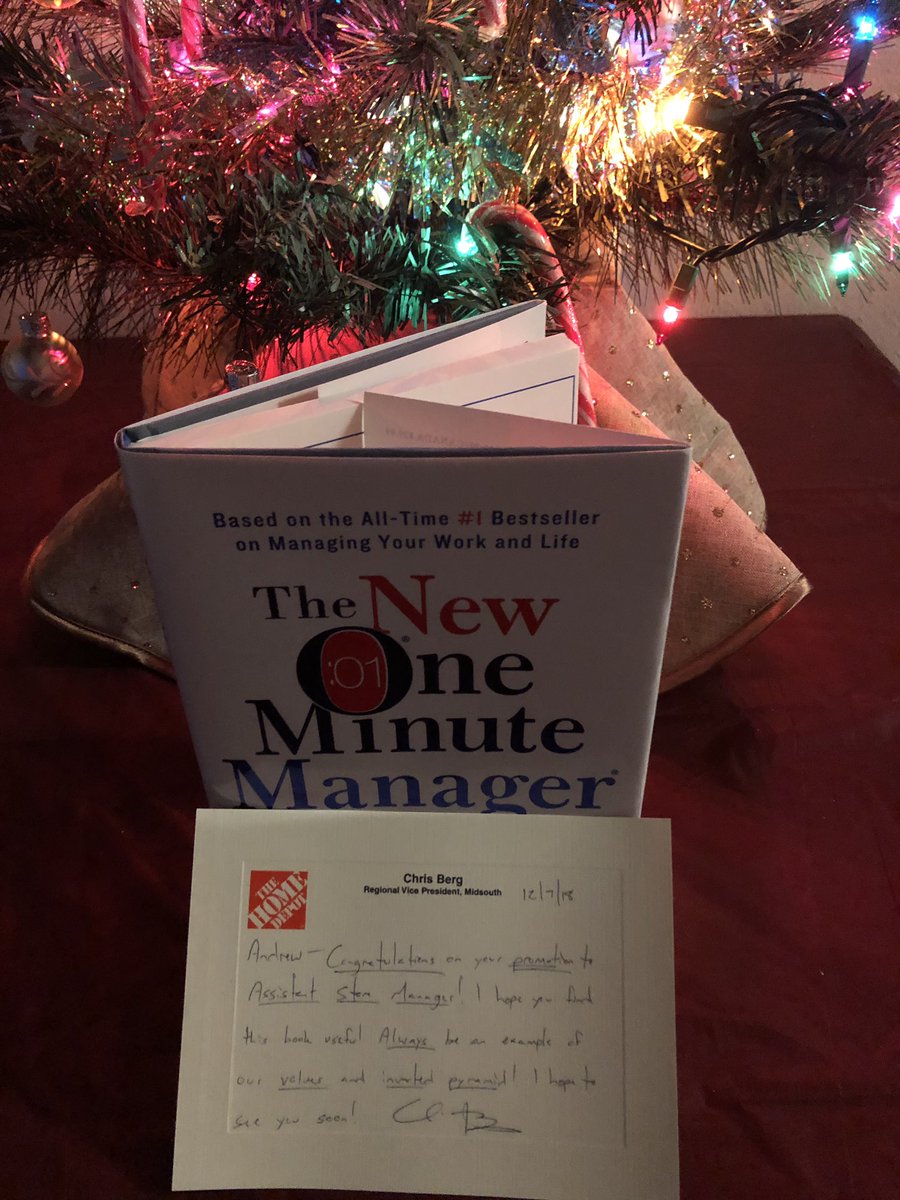 I think Christmas came a little early this year.  A surprise gift from <a href="/ChrisBergHD/">@ChrisBergHD</a> to help me be a better leader for this wonderful company!  <a href="/LombardParker/">Parker Lombard</a> <a href="/jxh076/">james hickingbottom</a>