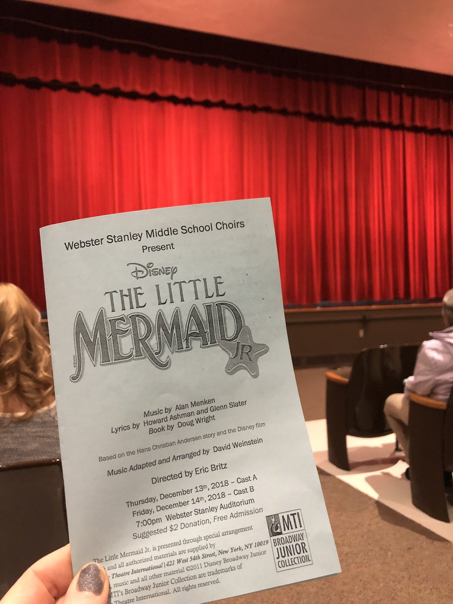 OYCMusic's tweet photo. Tonight we step away from #ChristmasSongs with @Disney #TheLittleMermaid @wsmsoshkosh https://t.co/BsW1HUtnWC