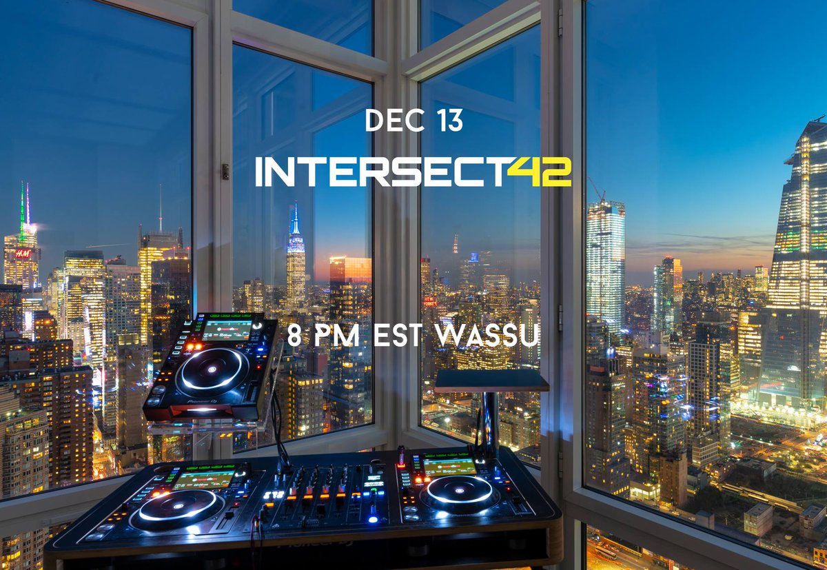 Intersect42's tweet image. We're about to go LIVE with Wassu! #NewYorkCity #Intersect42Music 🏙️

(Steaming on Facebook)
facebook.com/events/7294247…