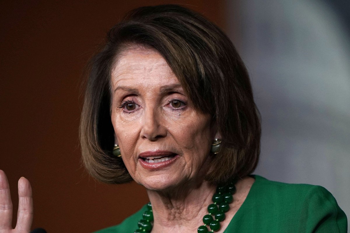 Nancy Pelosi takes aim at Trump's taxes https://nyp.st/2ExLe0a.