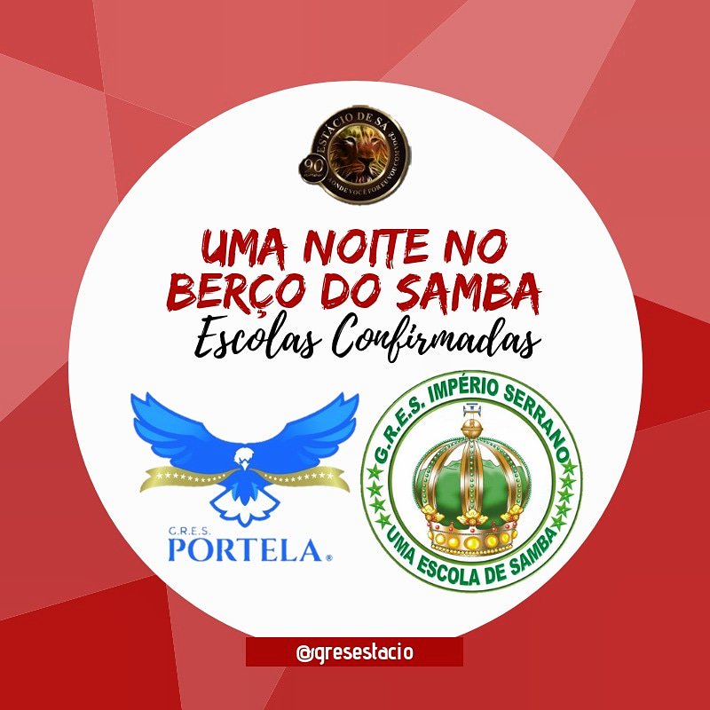 gresestacio's tweet image. Muito Samba! Sexta feira Madureira vai desembarcar na Estácio de Sá.Vai perder ?