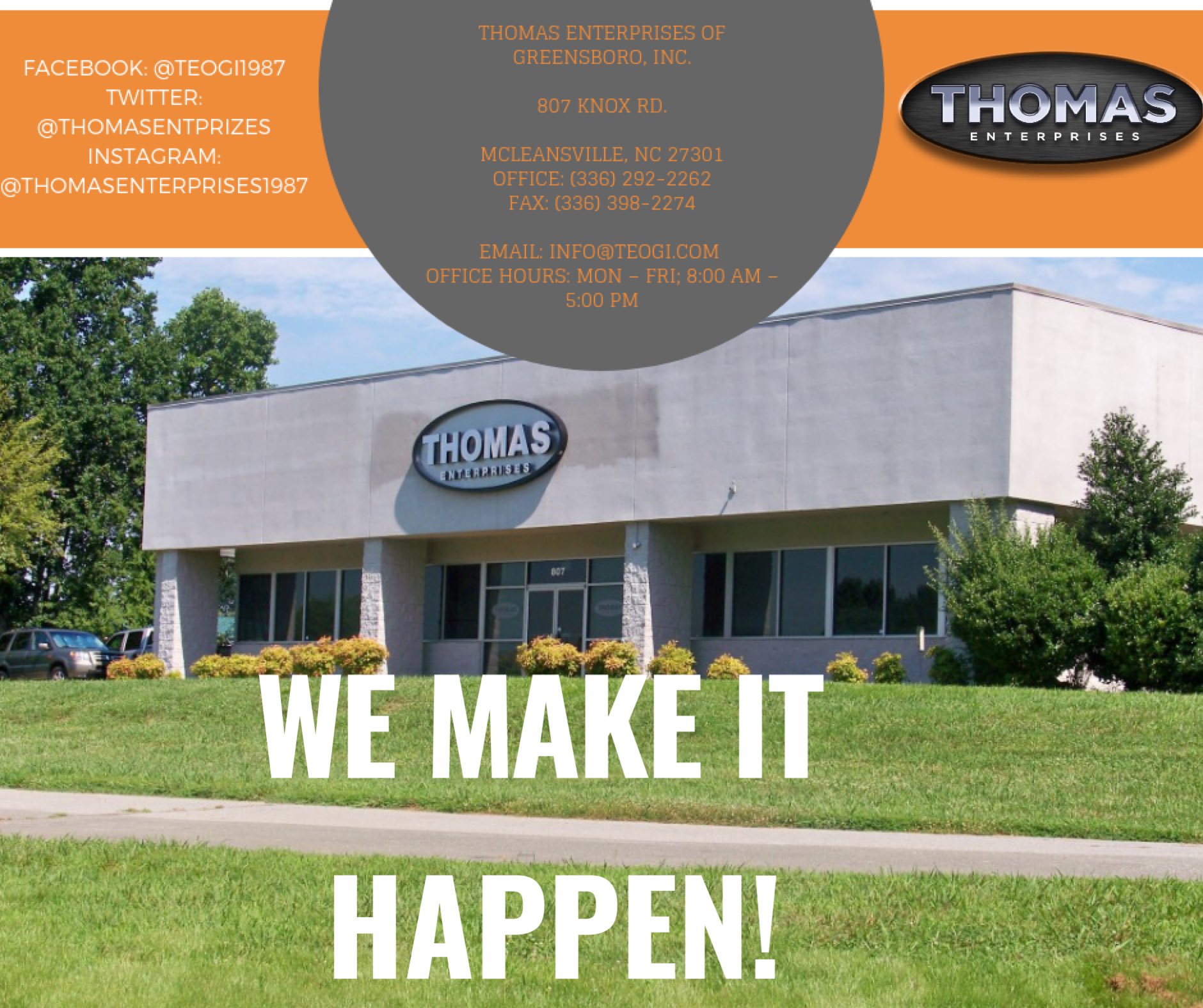 Thomas Enterprises office