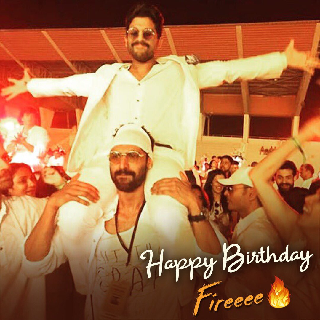 Happy Birthday Fireeee 🔥 #HBDRanaDaggubati @RanaDaggubati