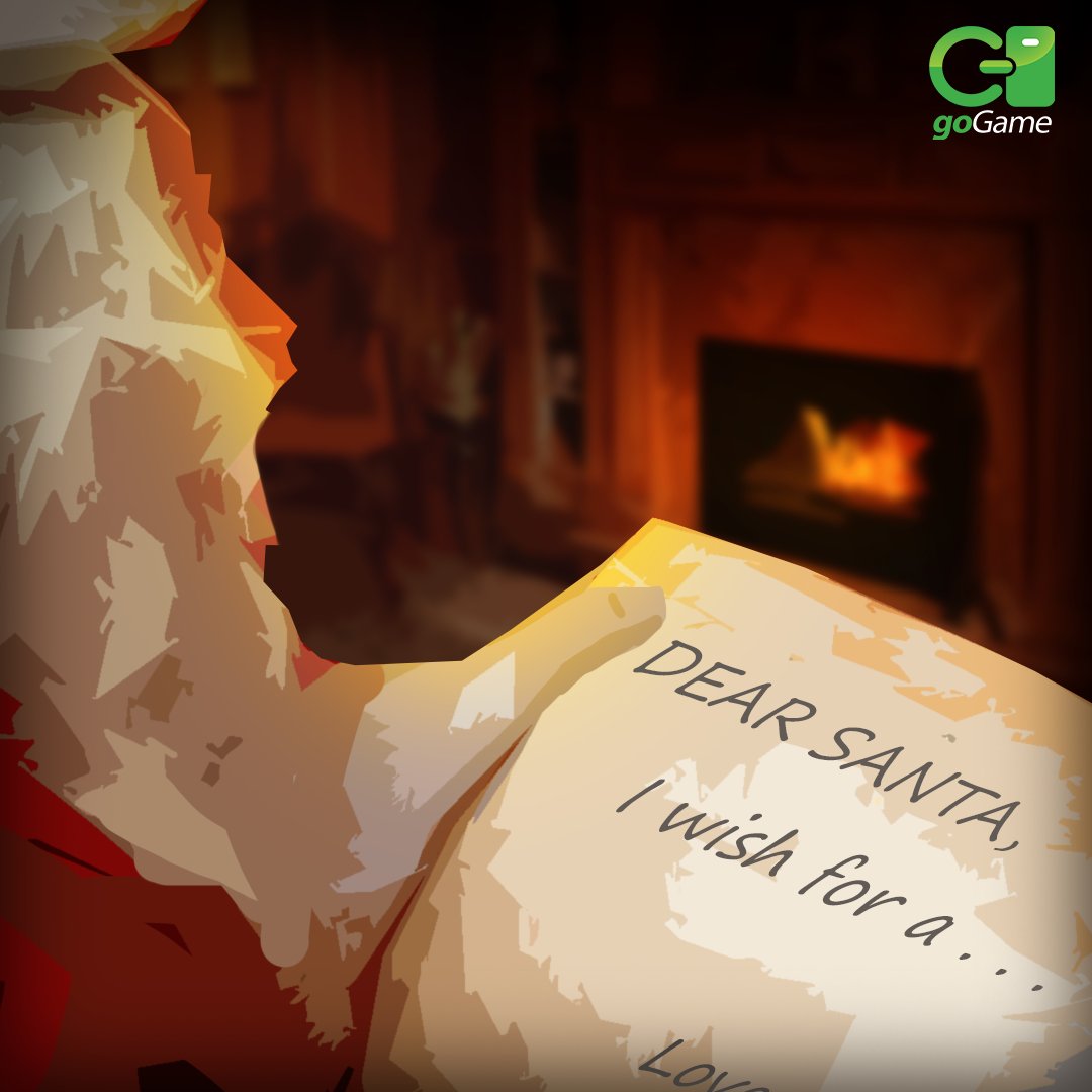 gogame's tweet image. 'Tis the season to be jolly, goGetters! Santa is on his way, tell us your wish! We can't promise to make it happen but hey, who knows maybe Santa is listening. So have you been naughty or nice this year? _

#goGame #goGetter