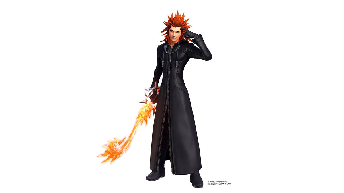 KINGDOMHEARTS's tweet photo. Having regained their humanity, Ienzo and Lea appear to have joined our heroes!

Ienzo dedicates himself to his research in Radiant Garden while helping Sora and his allies. Meanwhile, Lea now wields a Keyblade, and throws himself into daily training alongside Kairi. https://t.co/TDGtXh2yAc