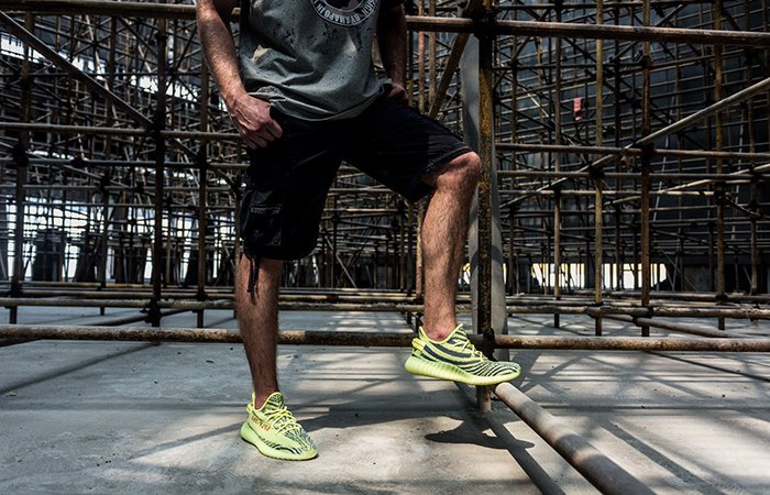 frozen yellow yeezy footlocker