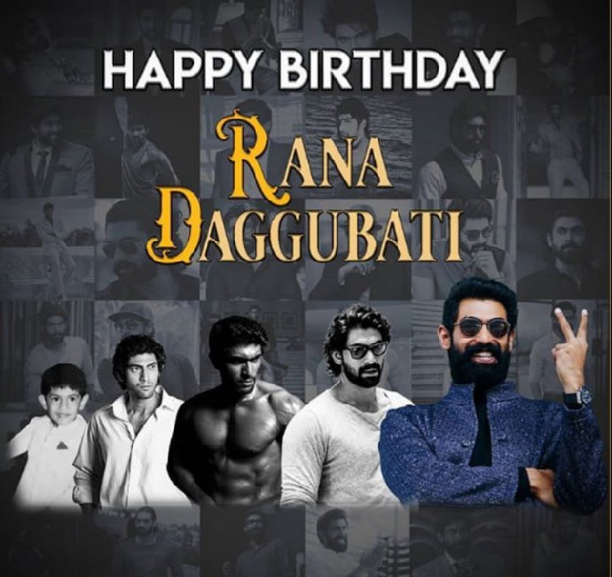 Wish u a happy birthday RANA DAGGUBATI... 