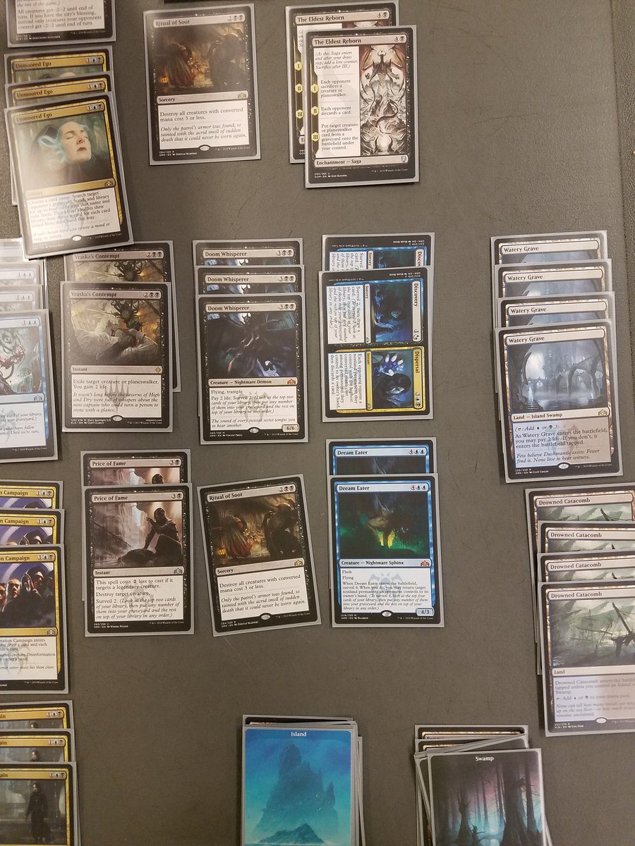 JacobHowie's tweet photo. @coL_Merchant watched your turbo surveil video and decided to play it in arena.  I enjoyed it so much I bought the cards although I only run 2 vraskas contempt https://t.co/mq8Yr6Lrht