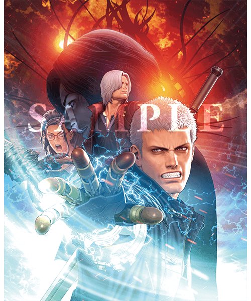 家事王 En Twitter 羽はどちらも4枚で サイズのバランスは違うが頭の角も同じ4本で配置も同じ 持ってる剣は森気楼イラストのダンテが持っているものと同じに見える