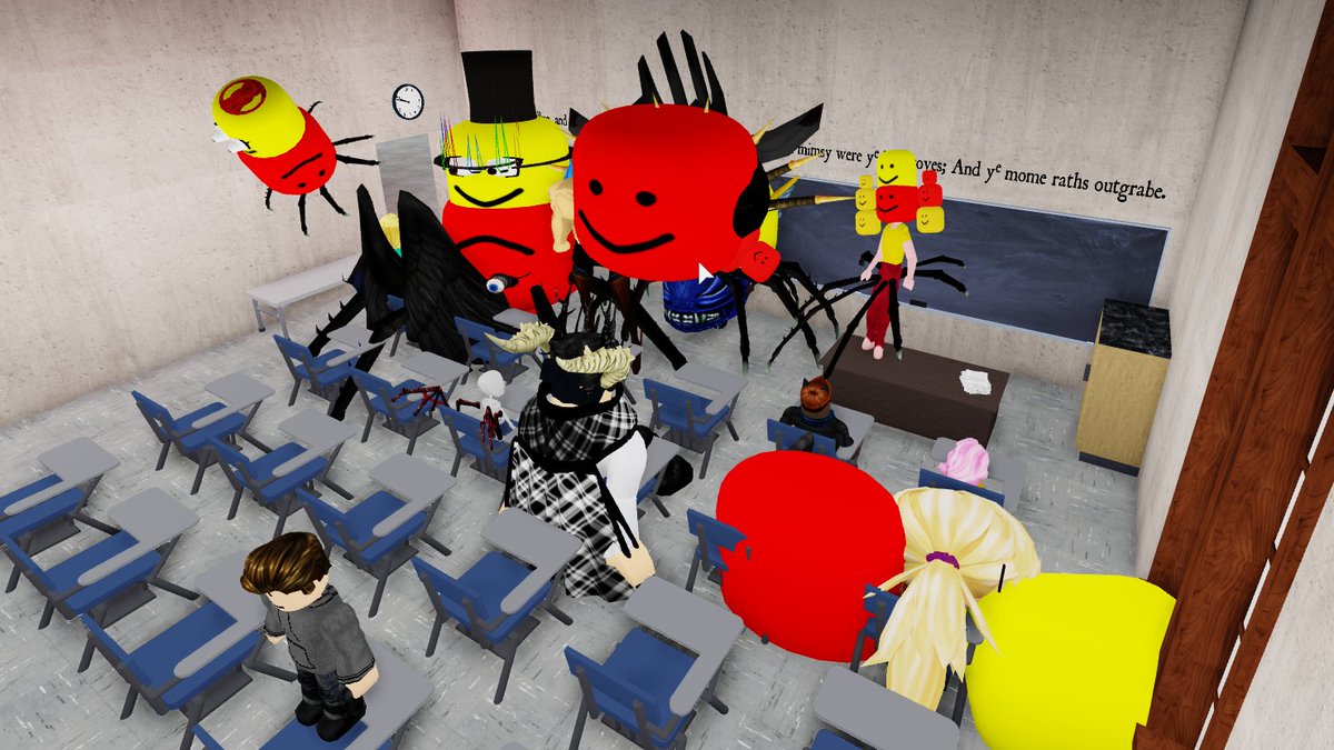 Misfits High On Twitter What Are These Things Infesting Our School And Who Do We Blame Roblox Robloxdev - misfits high roblox codes