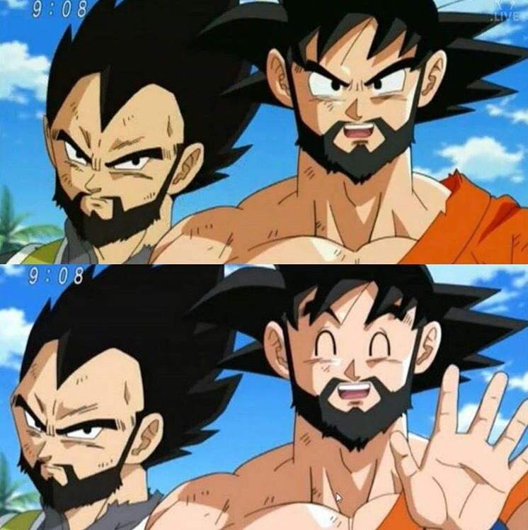 Funrampageage On Twitter Ps Goku And Vegeta Look Super Handsome.