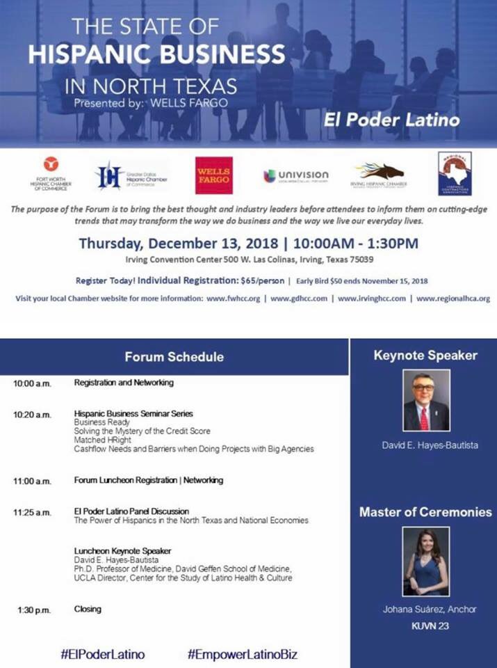 JCGonzalezTx's tweet image. It was a great turn out today at the State of Hispanic Business in North Texas.  Thank you to all who came out, and congratulations to the planning committee for another successful event.  Over 200 attended the workshops &amp;amp; luncheon.  #ElPoderLatino #EmpowerLatinoBiz #LatinoBizDFW
