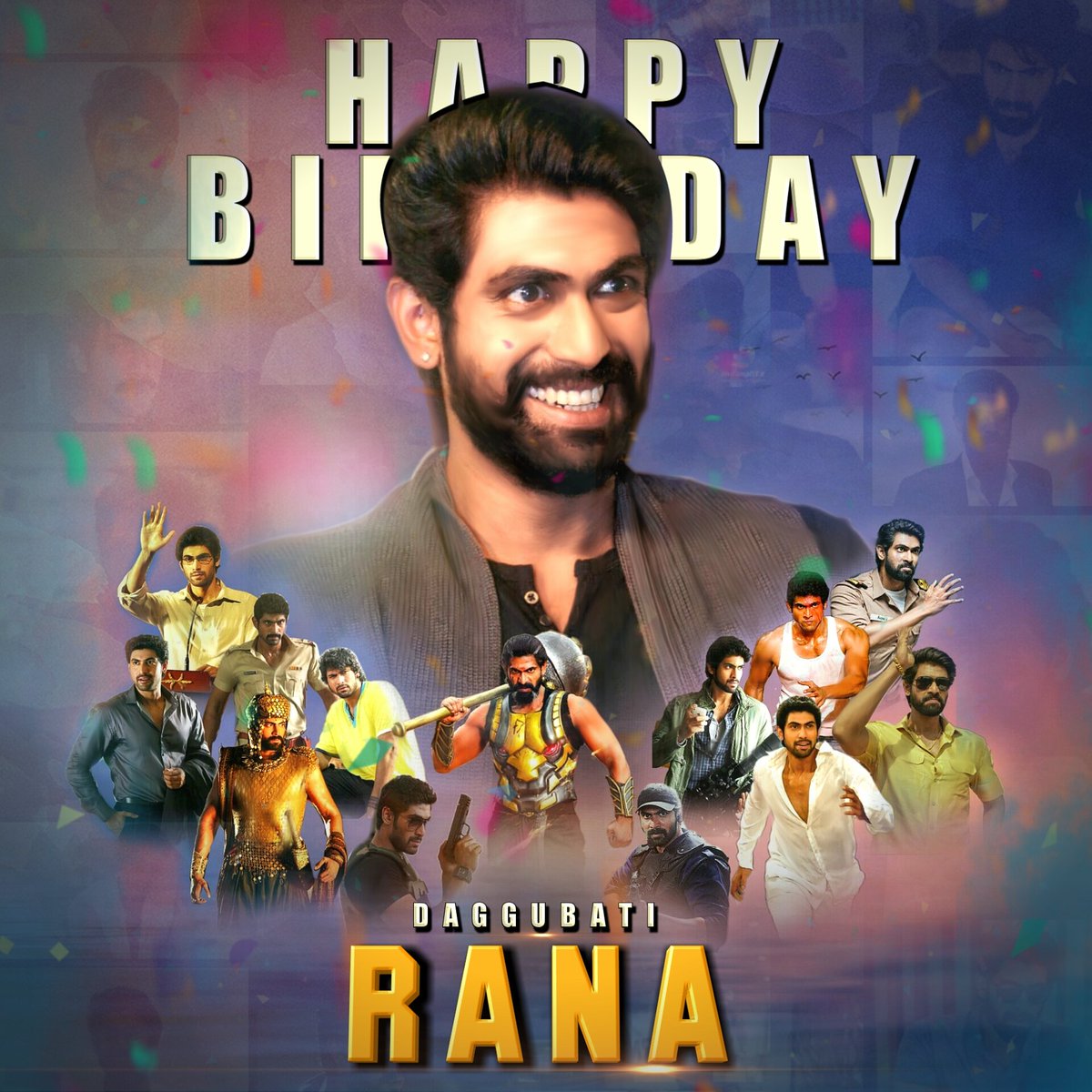 Happy birthday Rana Daggubati Garu live long 