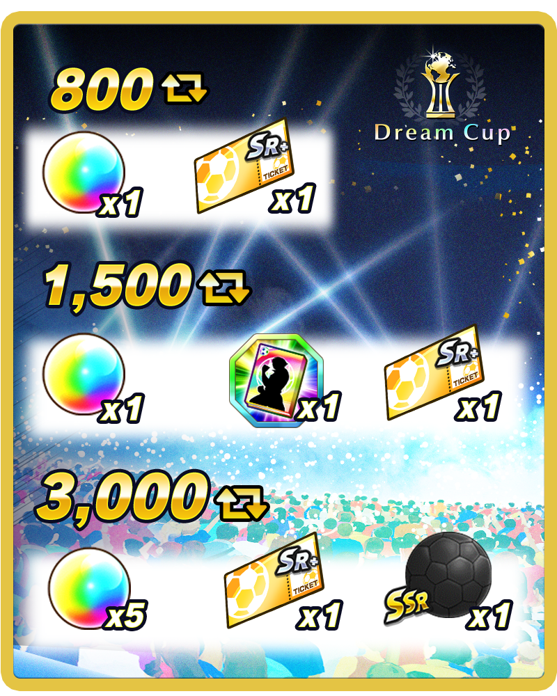 tsubasaDT_it's tweet photo. La Celebrazione Dream Cup Condividi &amp; Mi piace è iniziata! Ritwitta per aumentare le ricompense per tutti! Maggiori dettagli:https://t.co/y9TkukfErJ #TsubasaDT https://t.co/9JTskXFMQ0