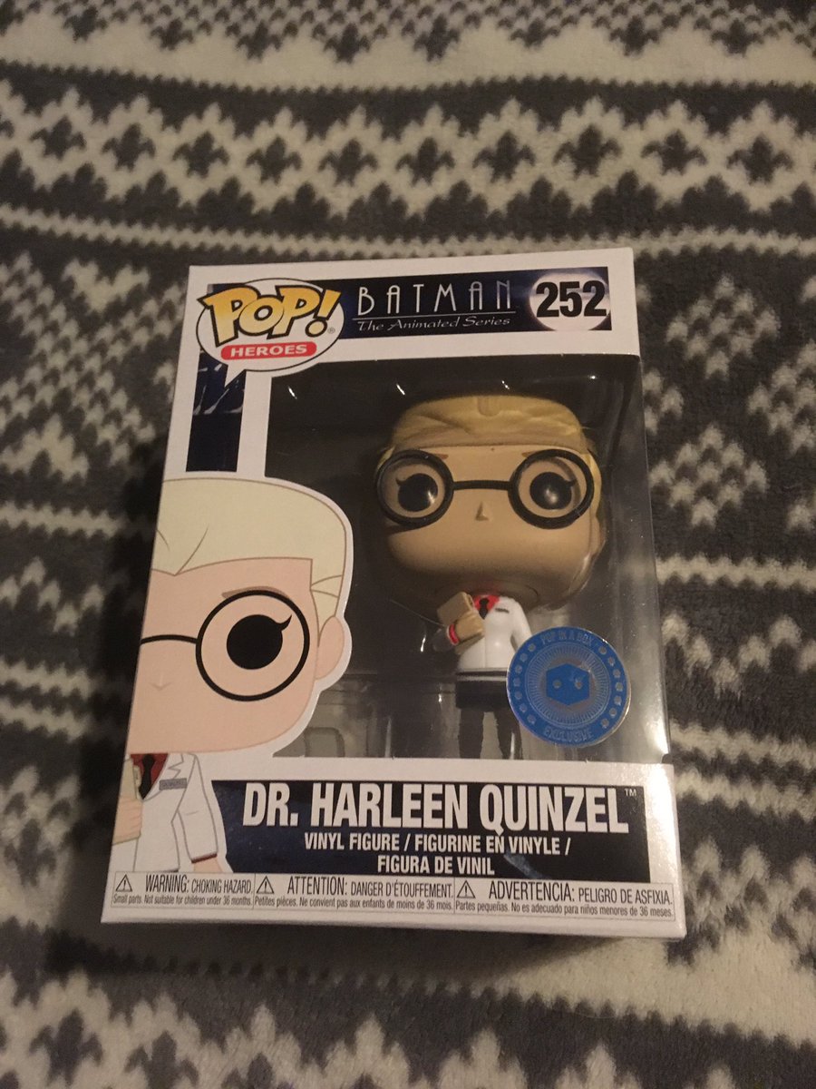 Received another personal grail today! PIAB exclusive Dr. Harleen Quinzel, one of my all time favourite fictional characters! She came in perfect condition too! 😍💞☺️ #funko #HarleyQuinn #personalgrail #drharleenquinzel #favouritecharacter #mintcondition