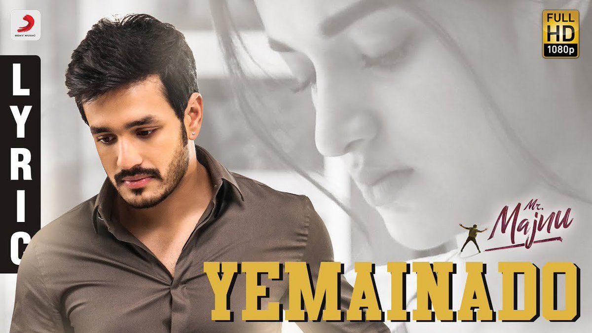 phanikandukuri1's tweet photo. First Single from #MrMajnu
Soulful #Yemainado...  out now

➡️ https://t.co/rxbHBPtPeS

A @MusicThaman melody

@AkhilAkkineni8 
@AgerwalNidhhi 
@dirvenky_atluri 
@George_DOP 
@SVCCOfficial 
@SonyMusicSouth 

#MrMajnuOnJan25th https://t.co/L8kAJz9NVc