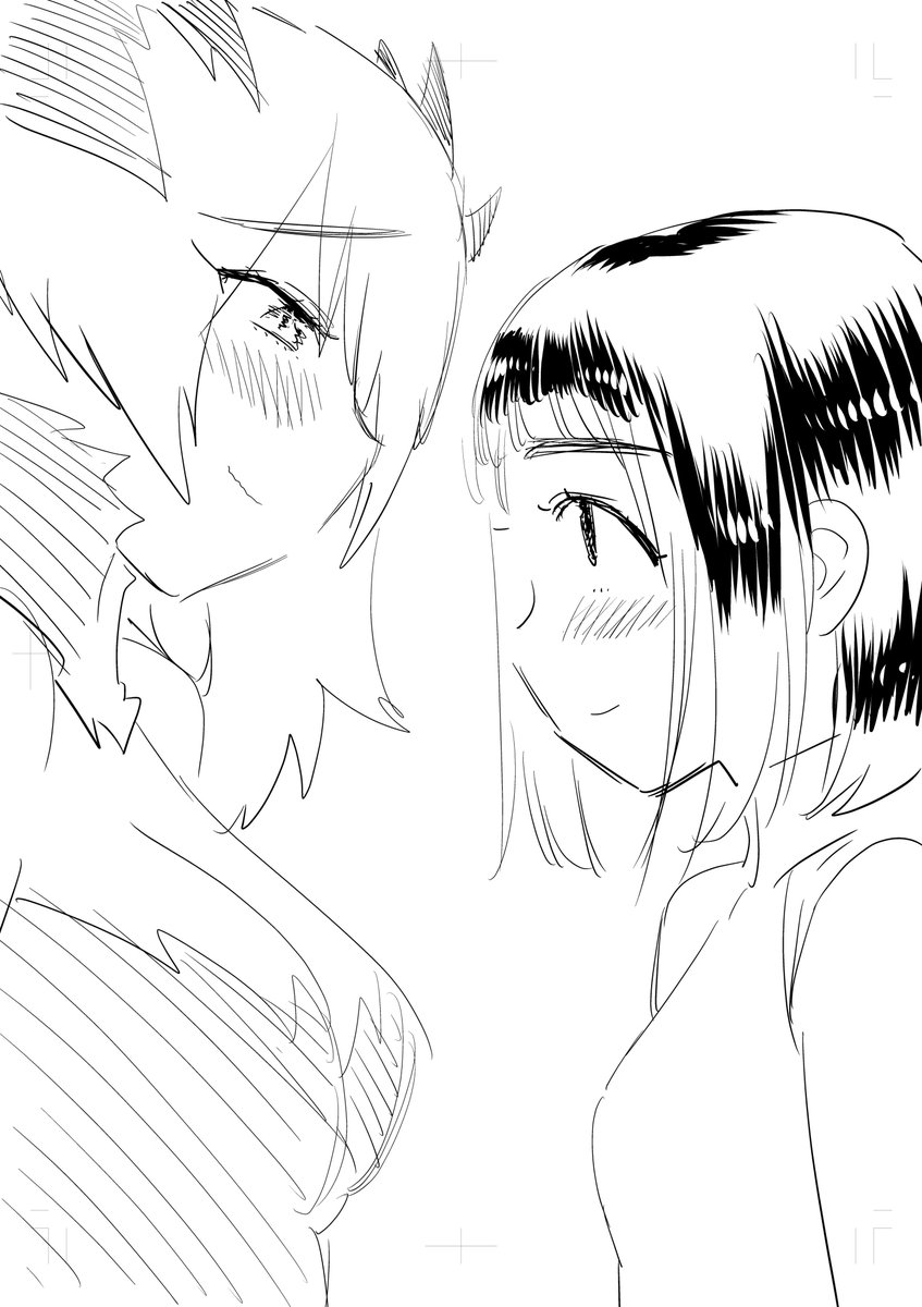 今戦隊ヒーローの女の子と悪の女幹部の百合漫画を描いてます。