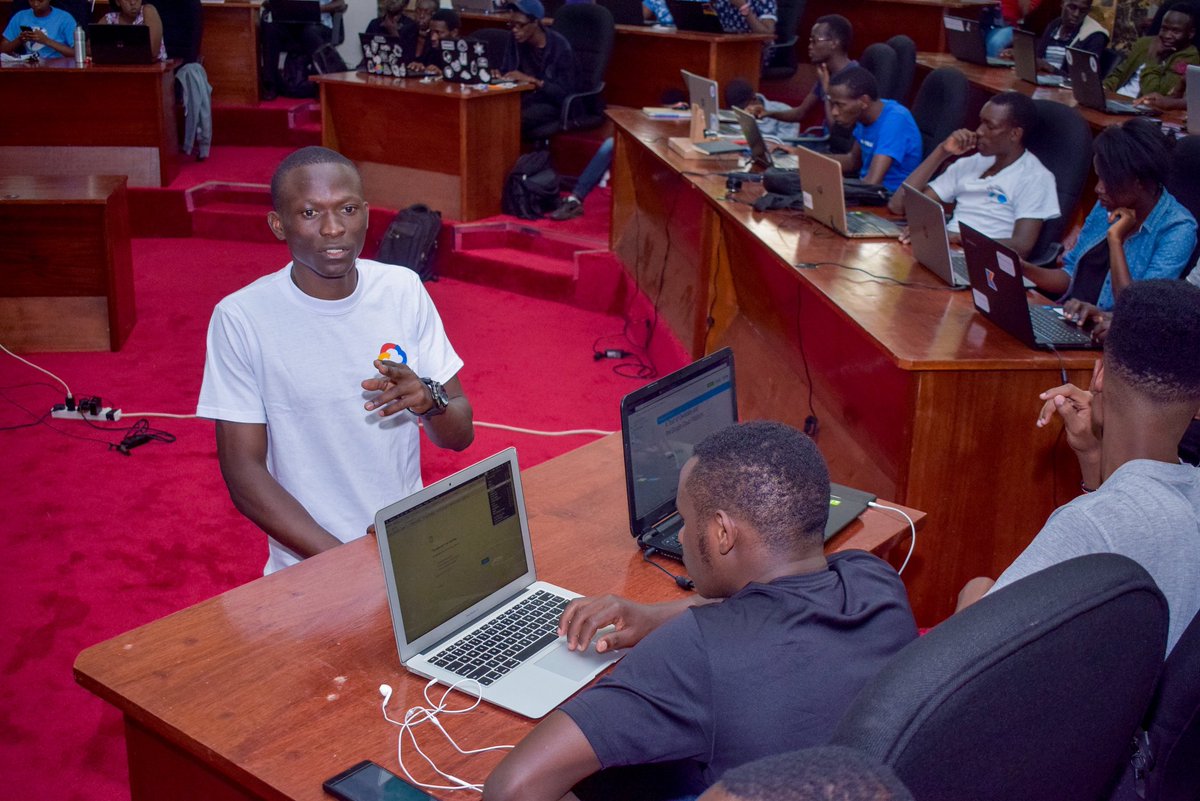 mayeedwin1's tweet photo. It's been a great year. Learning with an awesome community. Building community. This is @gdgeldoret & @wtmeldoret during #Next18 #NextExtendedEldoret #MeetMaye
Cheers to @rerimoi_paula @Chemwen0 @CollinsNkonge @esbornorina πππ https://t.co/dDQdPuyEFr
