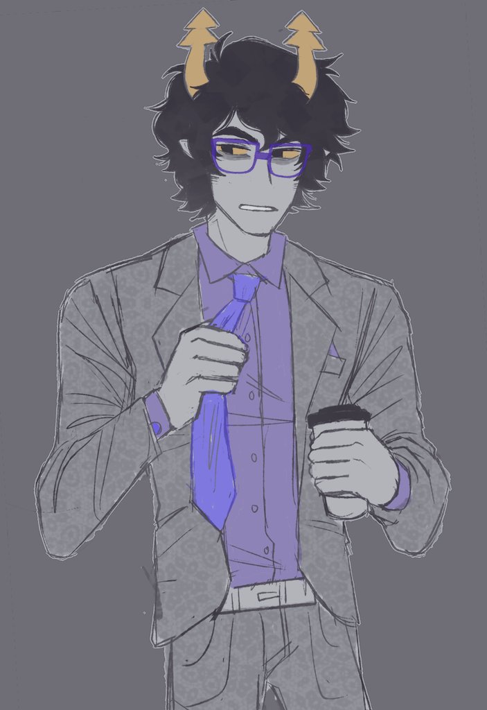 ohfuckhelp's tweet image. really messy and lazy galekh #hiveswap