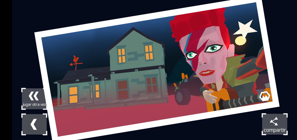 chilakiller's tweet photo. Por fin llegó "Starman" para seguir explorando Marte 😀 #lowpoly #gamedev @PomeloGames #DavidBowie https://t.co/AM7x31sqjE