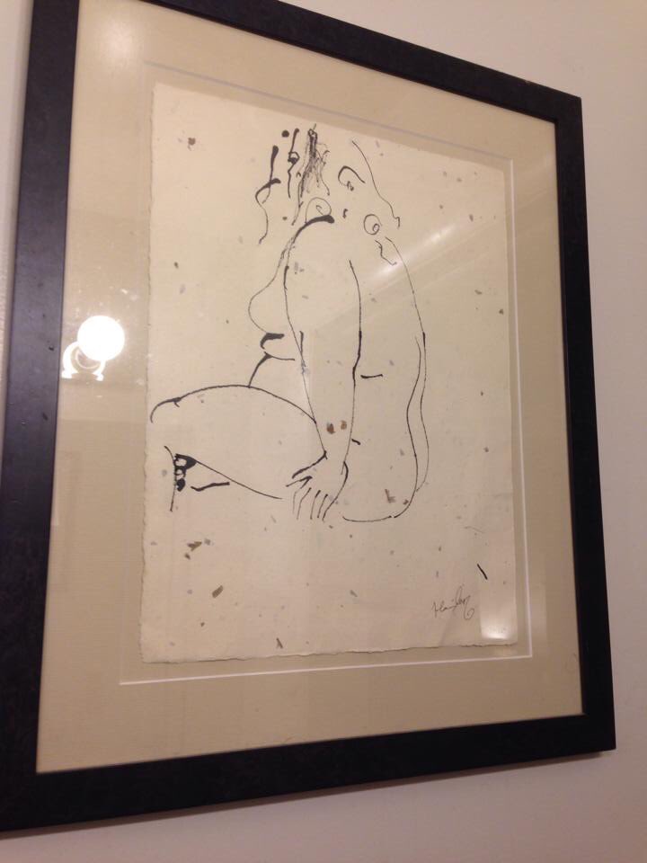 antfinity's tweet image. I can’t find my friend, Hailan Gong. Know where he is?DM me. He drew me below. An artist living in Chicago for years. May have moved back to Shanghai. Side note,everyone should pose nude at least once in their life. #hailangong #chicagoart #shanghaiart #chineseartist #chineseart