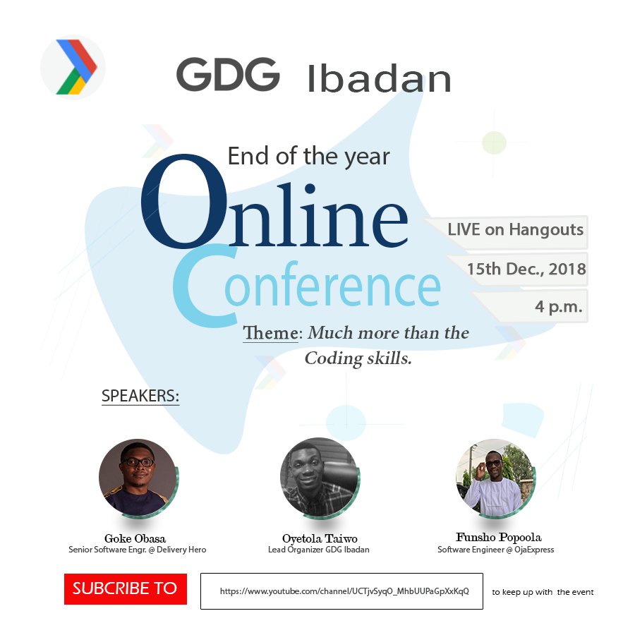 Gdg Ibadan 🚀 | #devfestibadan25 tweet media