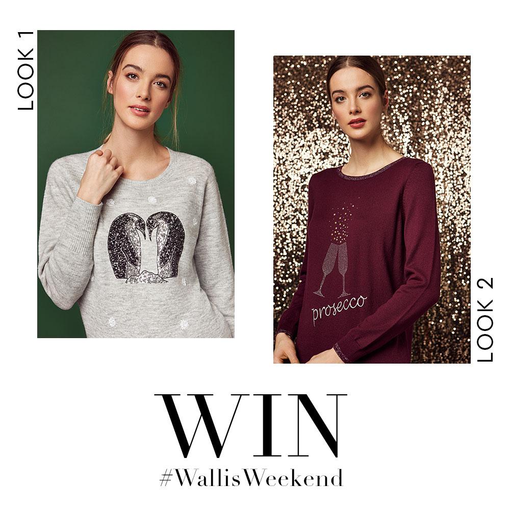 WallisFashion's tweet photo. To celebrate #ChristmasJumperDay, we're giving you the chance to #WIN one of these looks!*. To enter, simply follow us on Twitter, reply with your favourite look &amp; retweet this post. Quick, ends midnight! *T&amp;Cs apply. Shop Knitwear now > https://t.co/a3hXtU56Km https://t.co/qzFYxsWKFj