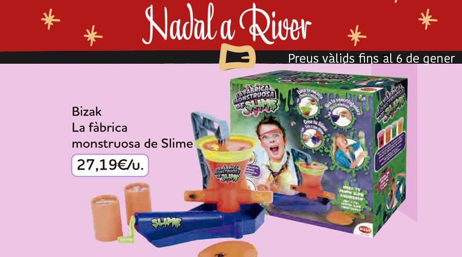 la fabrica monstruosa de slime