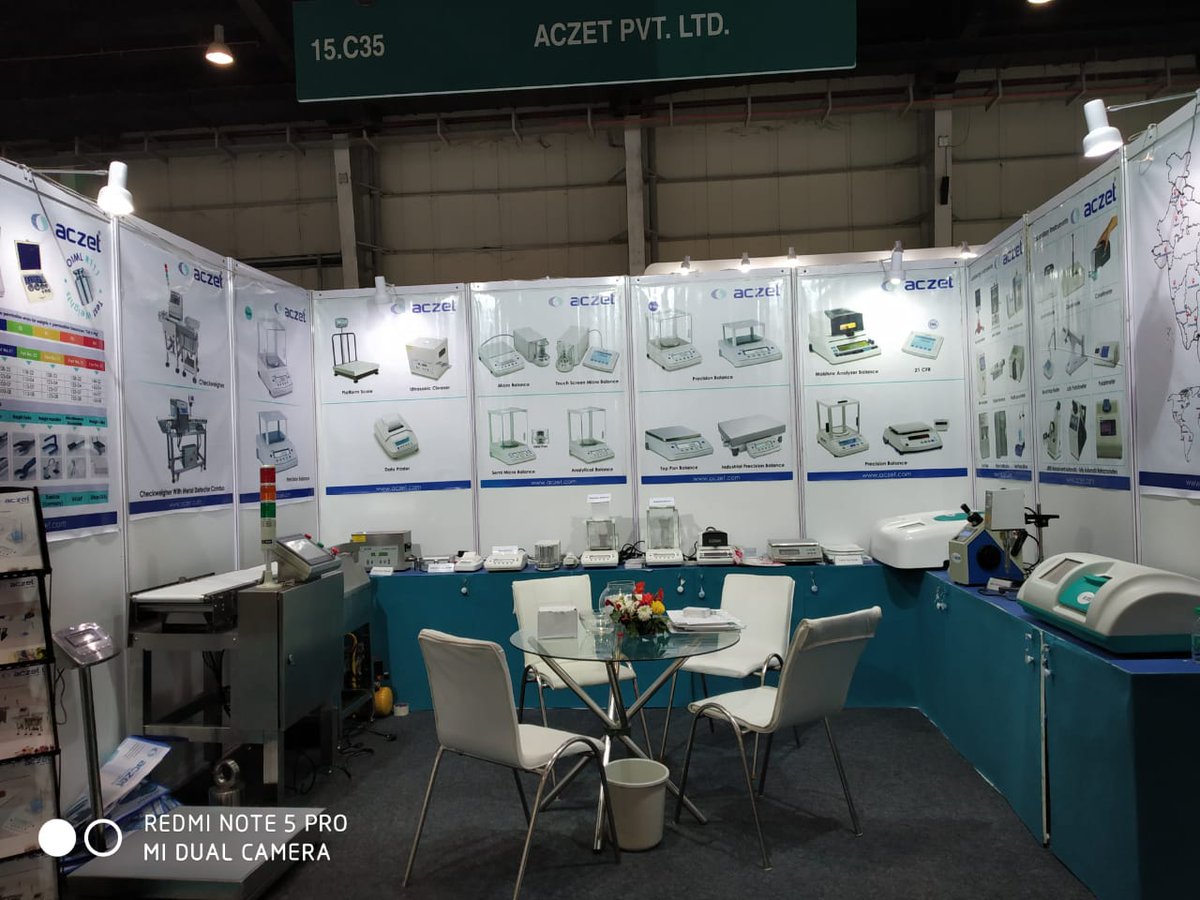 AczetLtd's tweet photo. Our Stall at CPHI & P-MEC INDIA 2018 With UBM India Pvt Ltd
Hall No -15 Booth - C35
#pharma #international #pharmaceutical #invitation #exhibition #show #event #Show2018 #Balance #Scale #micro #analytical #moisture #machinery #Lab #material #Cphi #Pmec #cphiindia #dehli #aczet https://t.co/tDXyG5tmIk