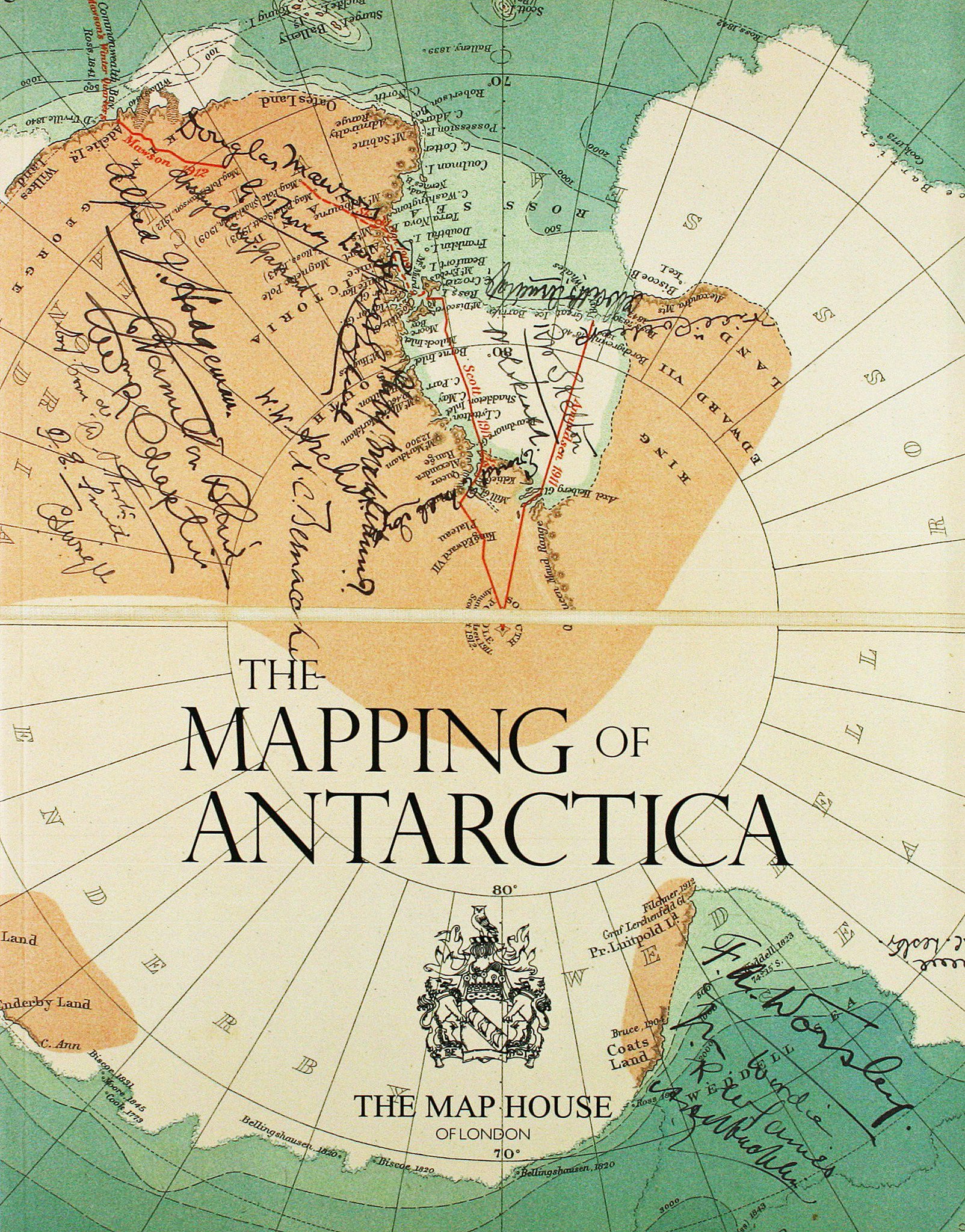 The Map Houseさんのツイート Otd 1911 Norwegian Explorer Roald Amundsen And His Team Reached The South Pole This Map Of Antarctica Published By The Rgs Ibg In 1913 Shows His Record Breaking Route And