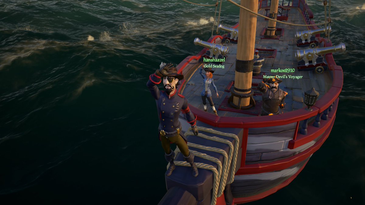 NerdFidelity's tweet photo. We love streaming #seaofthieves! 🏴‍☠️ It’s becoming an amazing content filled game! 🤓🎮 #supportsmallstreamers #twitchfam #twitchstreamer #twitch #xboxone #gamer #gaming #costream #pirate #waving #ship #sailing #ocean https://t.co/3z3MVBKk3P