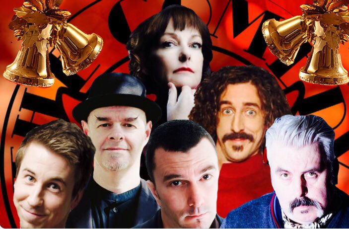 Stand Up #comedy...with BELLS ON!

A few returns for tonight’s early #sellout show means you can now get yours, but be quick! Or come to our late show and stay for our #aftershow #party 🥳

<a href="/themandyknight/">Mandy Knight</a> <a href="/tomwriggleswort/">Tom Wrigglesworth</a> @pthornecomedian <a href="/CPHutchinson/">Carl Hutchinson</a> <a href="/MickFerry/">Mick Ferry</a> <a href="/standupdavew/">Dave Williams</a>