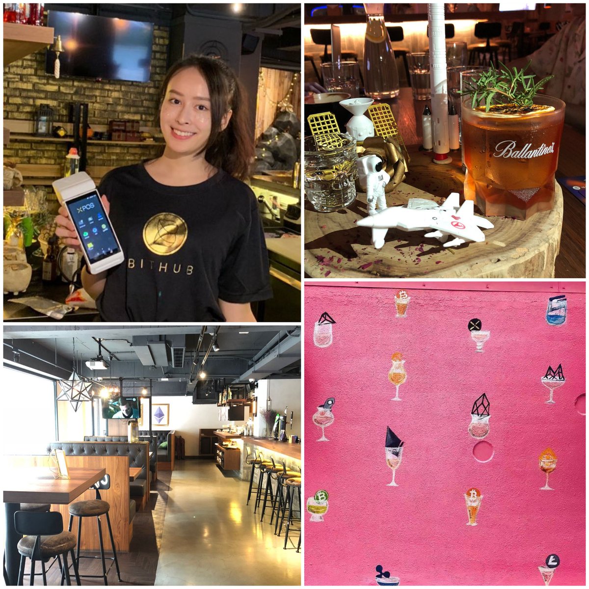 HeavenlyCharm's tweet photo. It's TGIF, Pundiana Jones never rest. Let's congrats @PundiXLabs ,1st #XPOS spotted in Taiwan. They've a pink wallpaper named "To The Moon". BitHub, No. 276, Fuxing North Road, Zhongshan District, Taipei City, Taiwan. BitHub officially accept #BTC #useBNB #NPXS #ETH #Taiwan https://t.co/MJONgum5lA