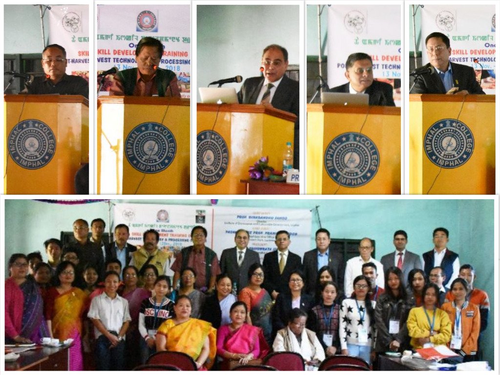 biotechplucknow's tweet photo. The inaugural function of one month skill training programme on Post-Harvest Technology &amp; Processing Of Fruits was organized on 13th Nov. 2018 (Sponsored by IBSD, Imphal, DBT, GoI), jointly organized by Biotech Park, Lucknow and  Imphal College, Imphal, Manipur. https://t.co/CTaLvkk2PG