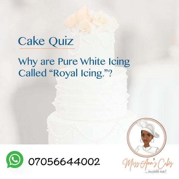 Miss Ann's Cakes on Twitter "The question of the day Why are pure