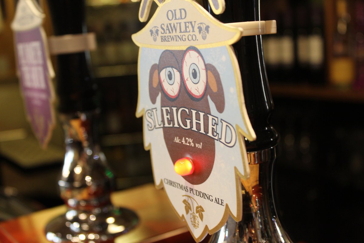 OldSawley's tweet photo. Sleighed is coming to a pub near you!
Check out our blog to find out more about our new Christmas Pudding Ale.
https://t.co/KJChVd38qf https://t.co/HGziam44yL
