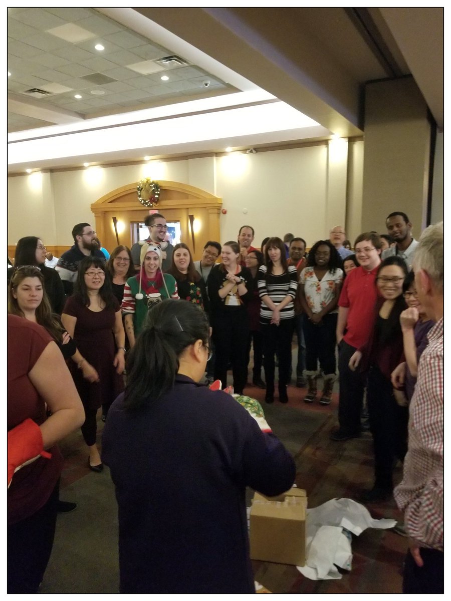 ATD celebrates all their hard work this year with some festive cheer! <a href="/yvan_bouchard/">Yvan Bouchard</a> <a href="/LOuelletteBold/">LouiseOuellette</a>