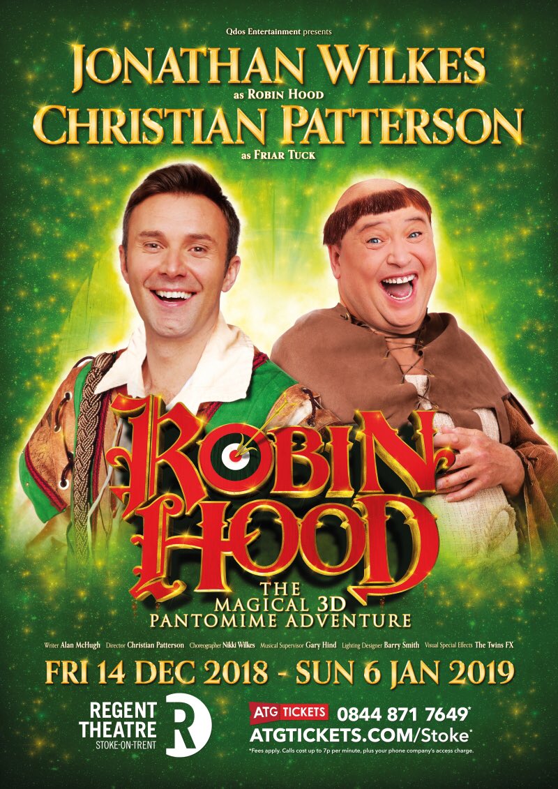 allaboutemilie's tweet image. Ayup me ducks..... it’s Panto day at @RegandVic I can’t wait for tonight 😊 @Jonny_Wilkes @Christian2178 #robinhood #stokeontrent #pantotime #stokeychristmas
