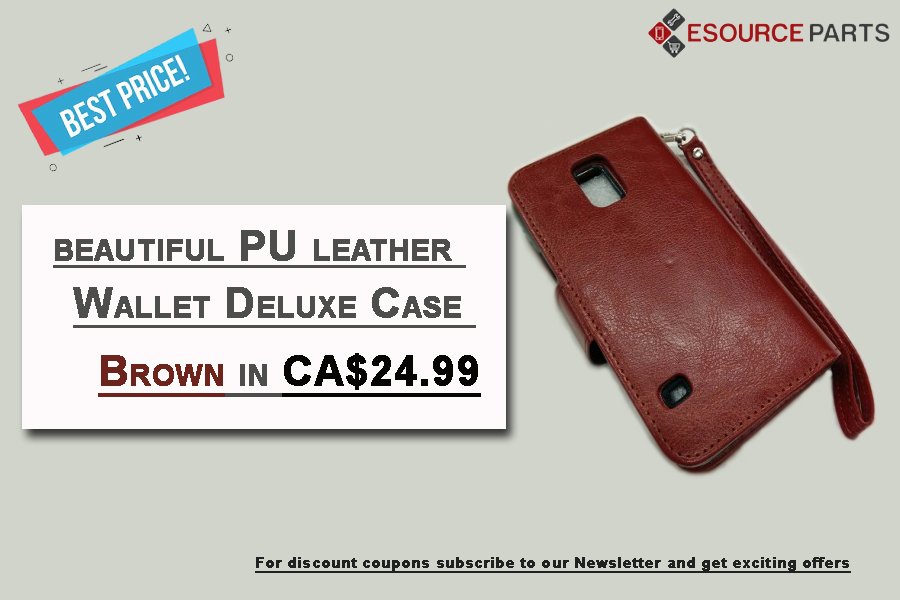 esourcepartsca's tweet photo. Unique Stylish #Samsung_Galaxy_S5 #PU_Leather #Wallet_Case –Brown in CA$24.99
Shop at Canada’s Best seller #esourceparts store.
Visit now: https://t.co/3jFHLSqsXg
#Samsung_accessories #samsung #mobile_accessories https://t.co/Pa20Ncp2n1
