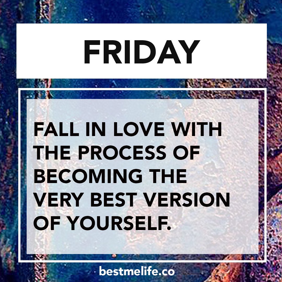 Start the weekend with becoming the best version of you! Put pen to paper in your #BestMeLife Journal!
#GratitudeandGrind #FridayFeeling